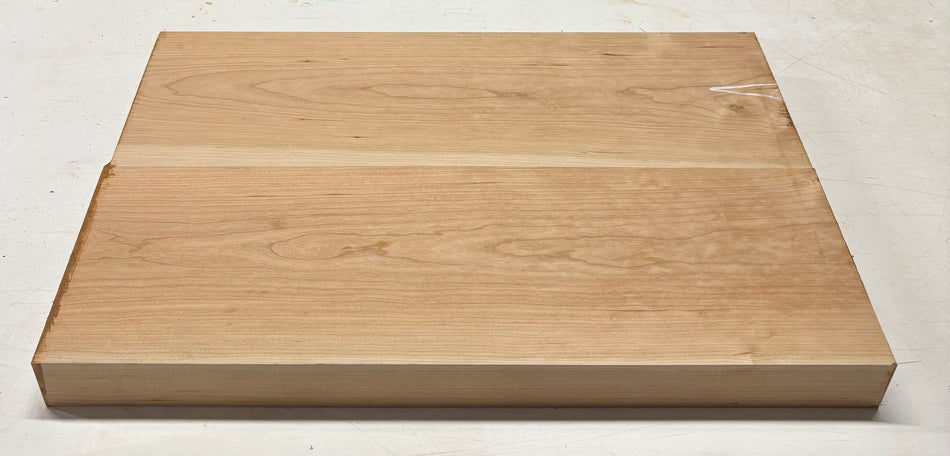 Cherry Guitar Body Blank - 21" x 14" x 1-3/4" (2 Pcs Glued) #24