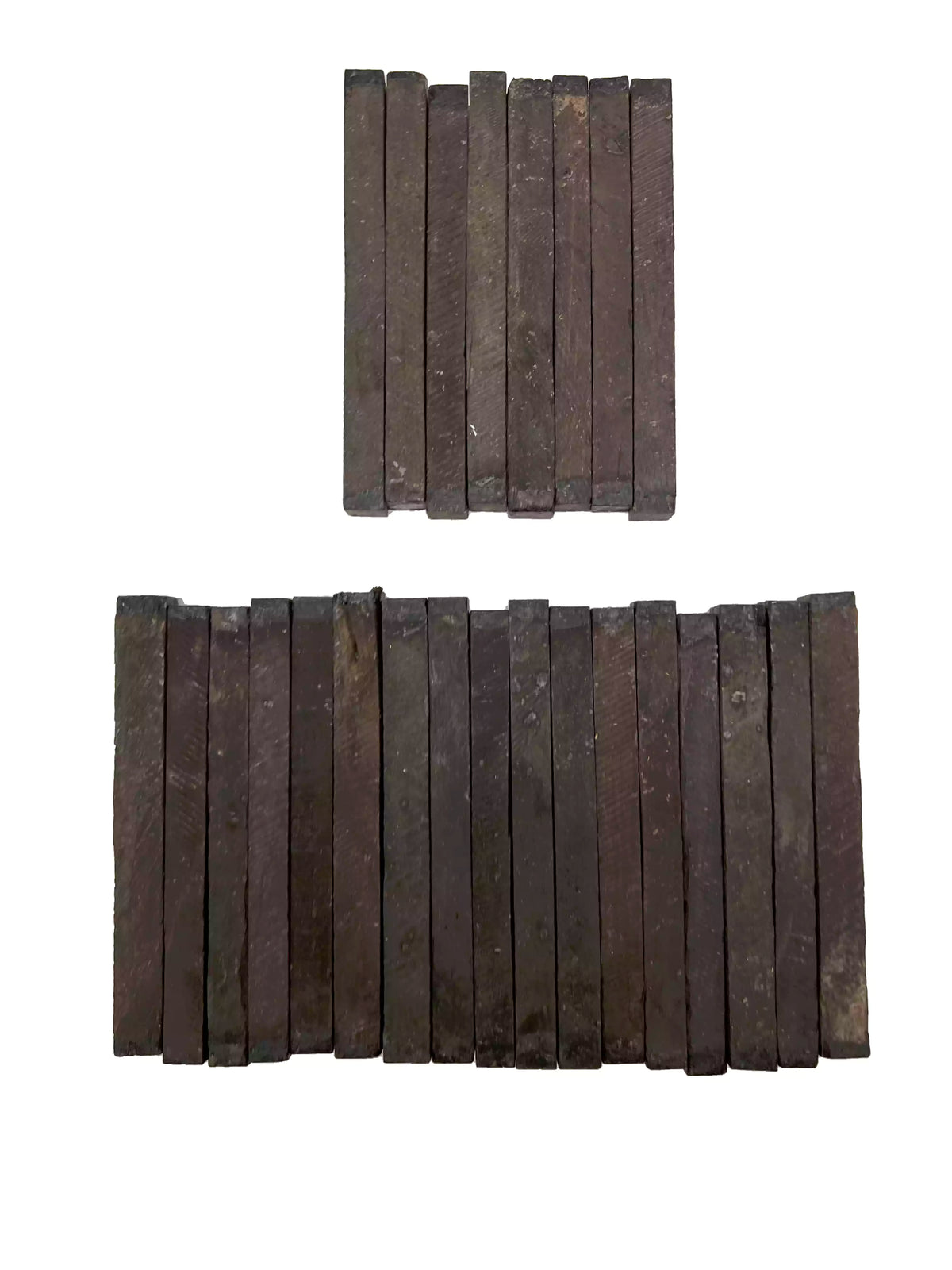 Pieces of 25, Indian Ebony Inlay Instument Making DIY Project 6"x1/2"x1/2" #69 - Exotic Wood Zone - Buy online Across USA 