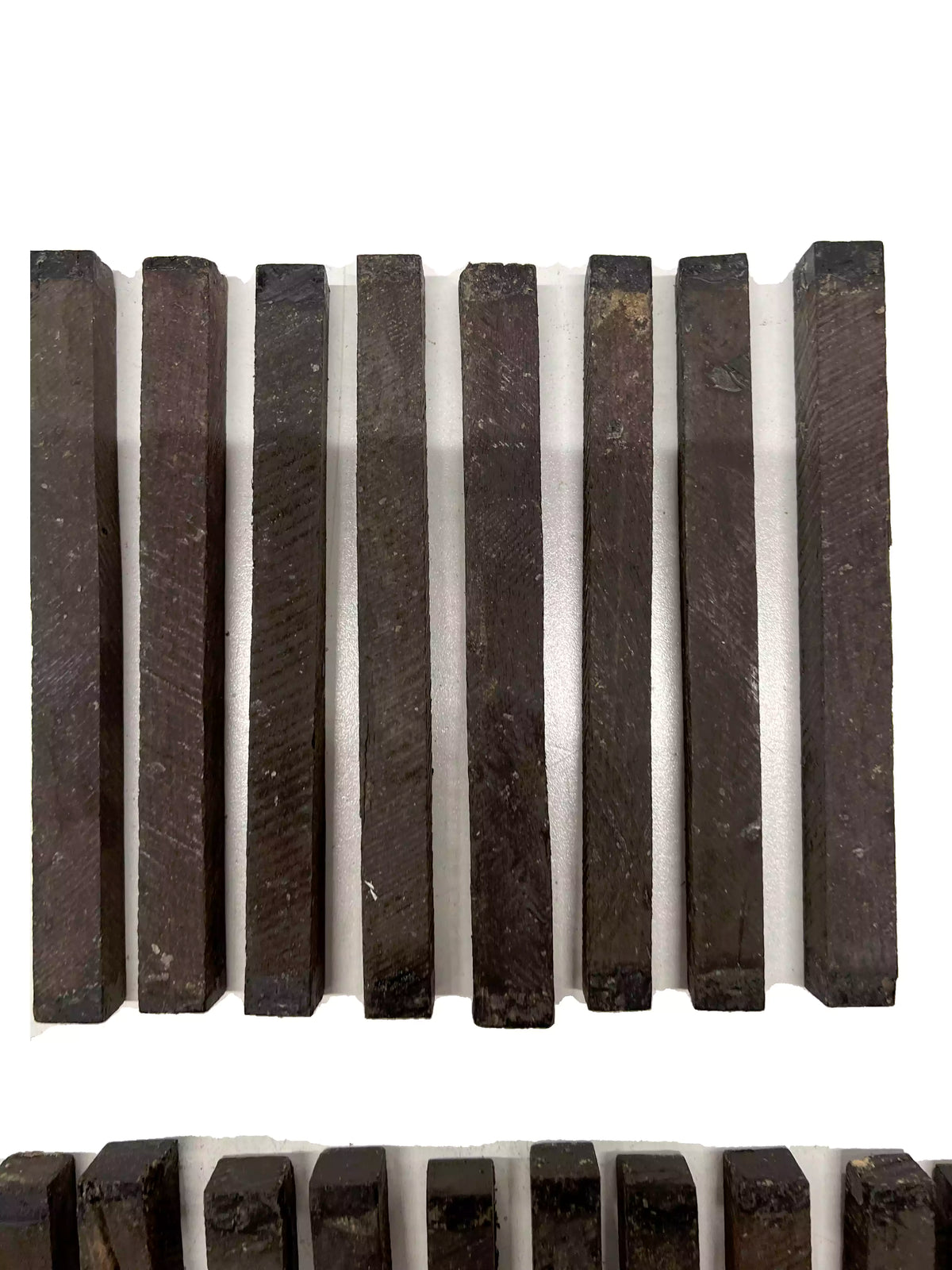 Pieces of 25, Indian Ebony Inlay Instument Making DIY Project 6"x1/2"x1/2" #69 - Exotic Wood Zone - Buy online Across USA 