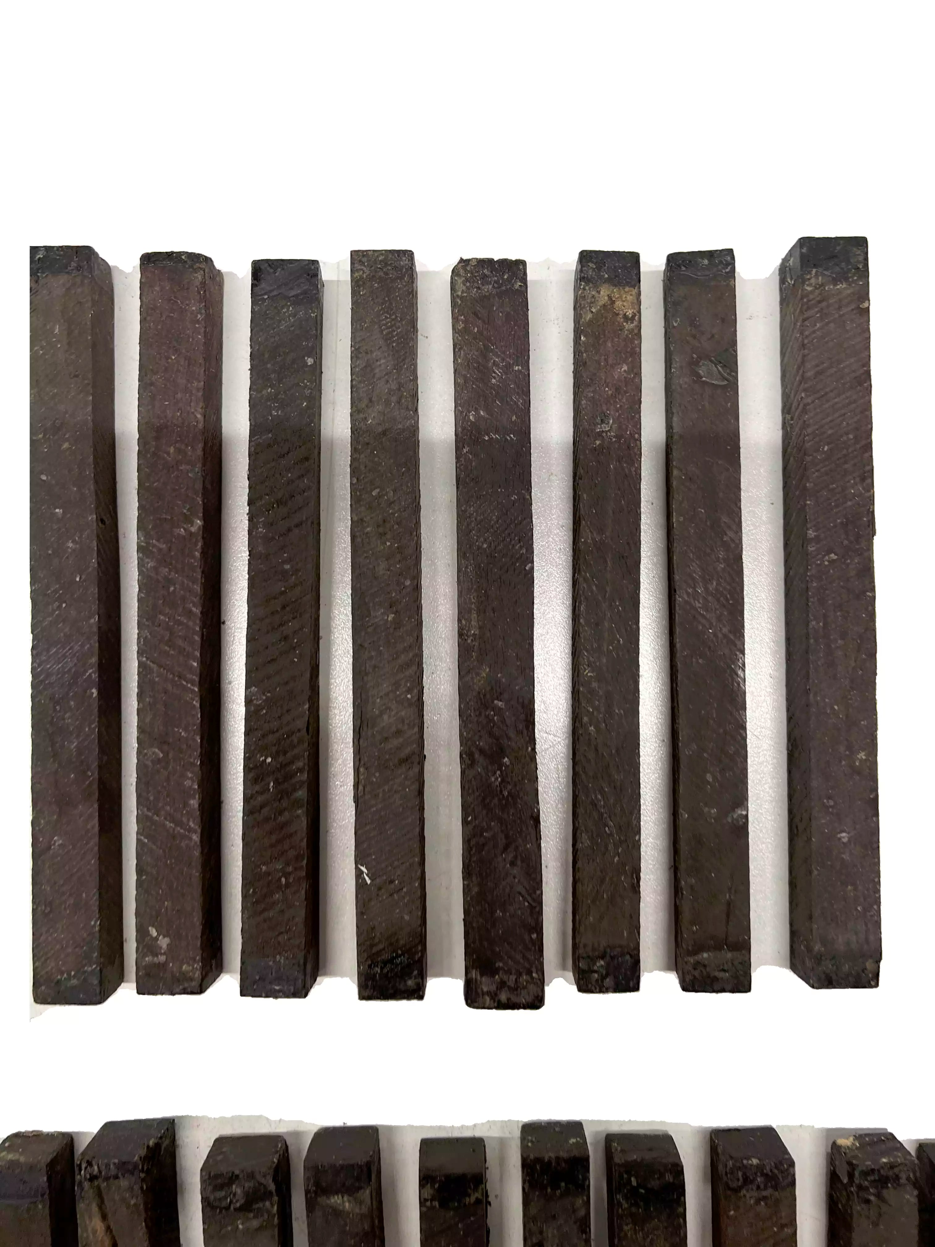 Pieces of 25, Indian Ebony Inlay Instument Making DIY Project 6"x1/2"x1/2" #69 - Exotic Wood Zone - Buy online Across USA 