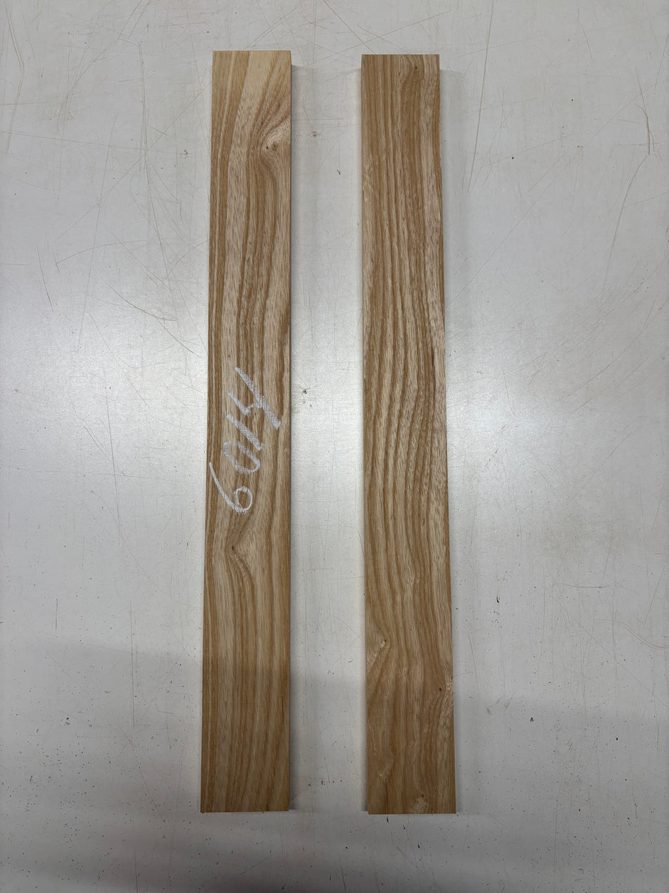 2 Pack, White Ash Thin Stock Lumber 25"x2-3/4"x3/4"#6014