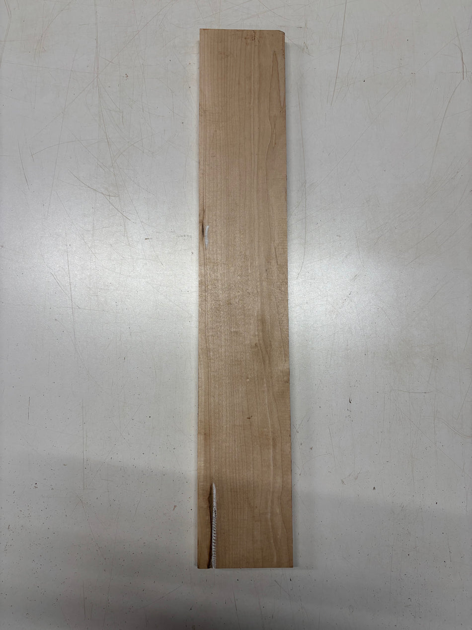 1 Piece, Hard Maple Thin Stock Lumber 24"x4"x3/4"#6015