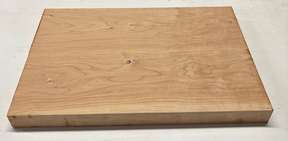 Cherry Guitar Body Blank - 21" x 14" x 1-3/4" (2 Pcs Glued) #27
