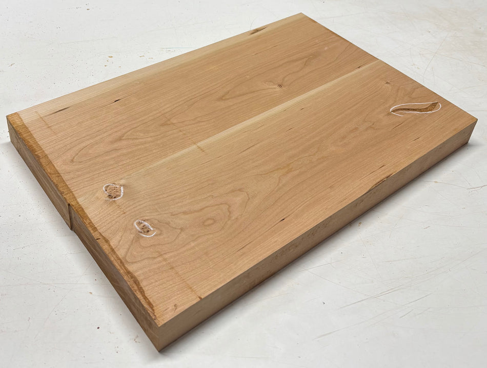 Cherry Guitar Body Blank - 21" x 14" x 1-3/4" (2 Pcs Glued) #28