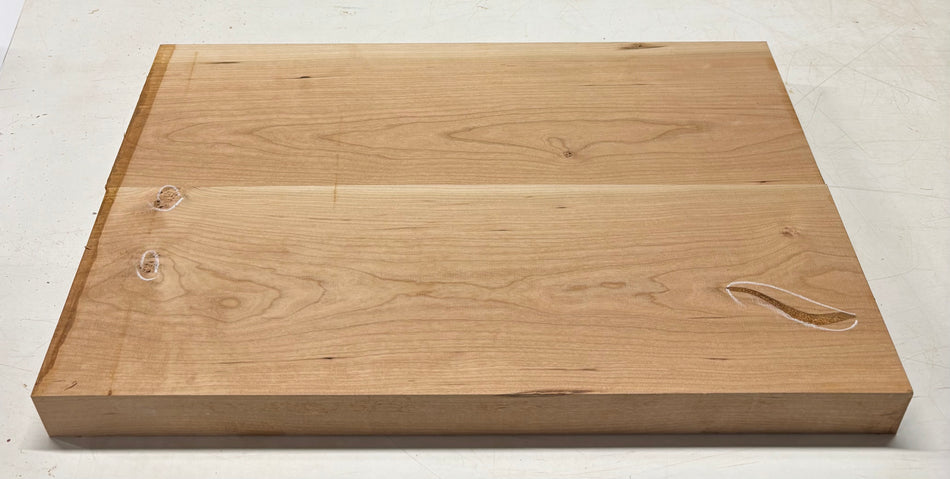 Cherry Guitar Body Blank - 21" x 14" x 1-3/4" (2 Pcs Glued) #28