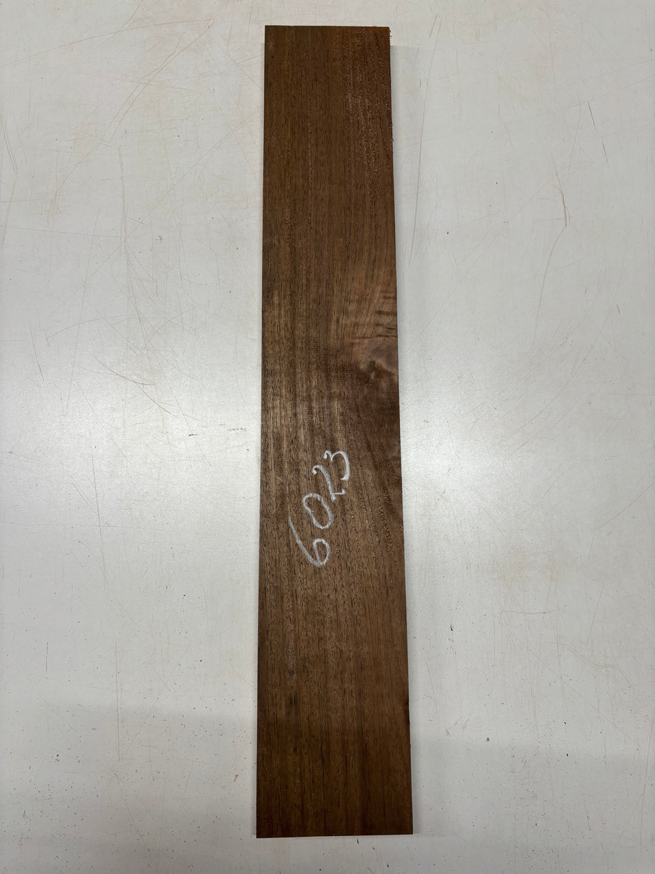 1 Piece, Peruvian Walnut Lumber Board Blank 30"x5"x1"#6023