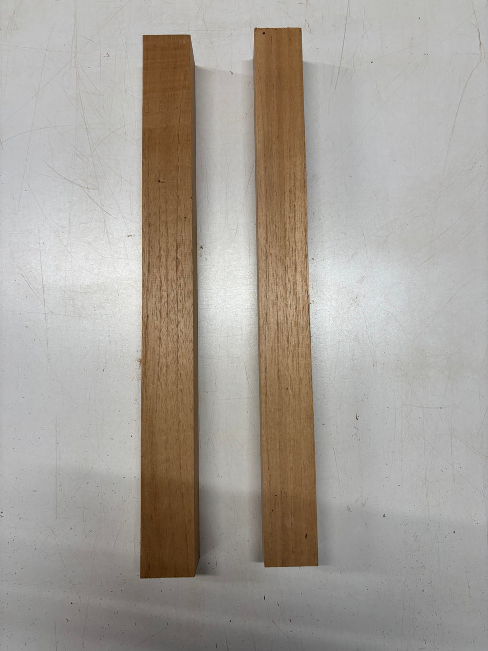 2 Pack, Spanish Cedar Turning Wood Blanks 20-1/2"x1-7/8"x1-7/8"#6024