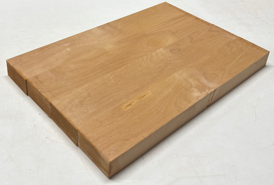 Alder Guitar Body Blank - 21" x 14-3/8" x 1-3/4", 9 Lbs (4 Pcs Glued) #61