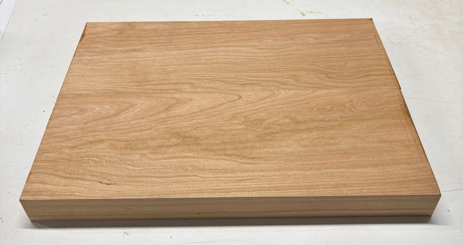 Cherry Guitar Body Blank - 21" x 15" x 1-7/8" (2 Pcs Glued) #32