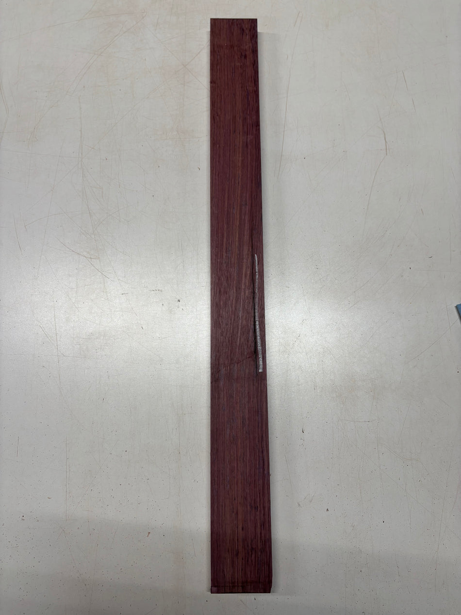 1 Piece, Purpleheart Guitar Neck Blank 31"x2-7/8"x1"#6031