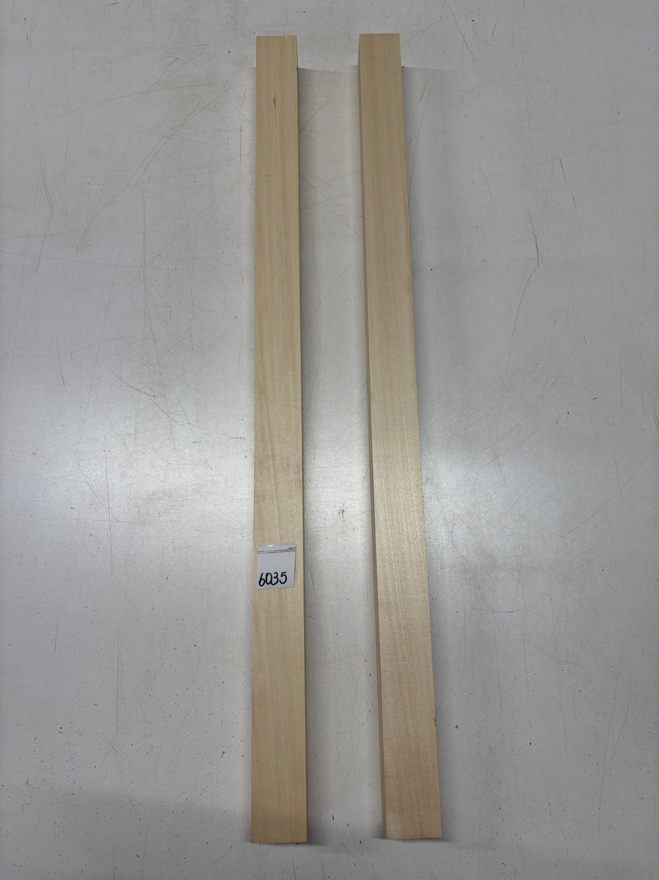 2 Pack, Basswood Turning Wood Blanks 33"x1-7/8"x1-7/8"#6035