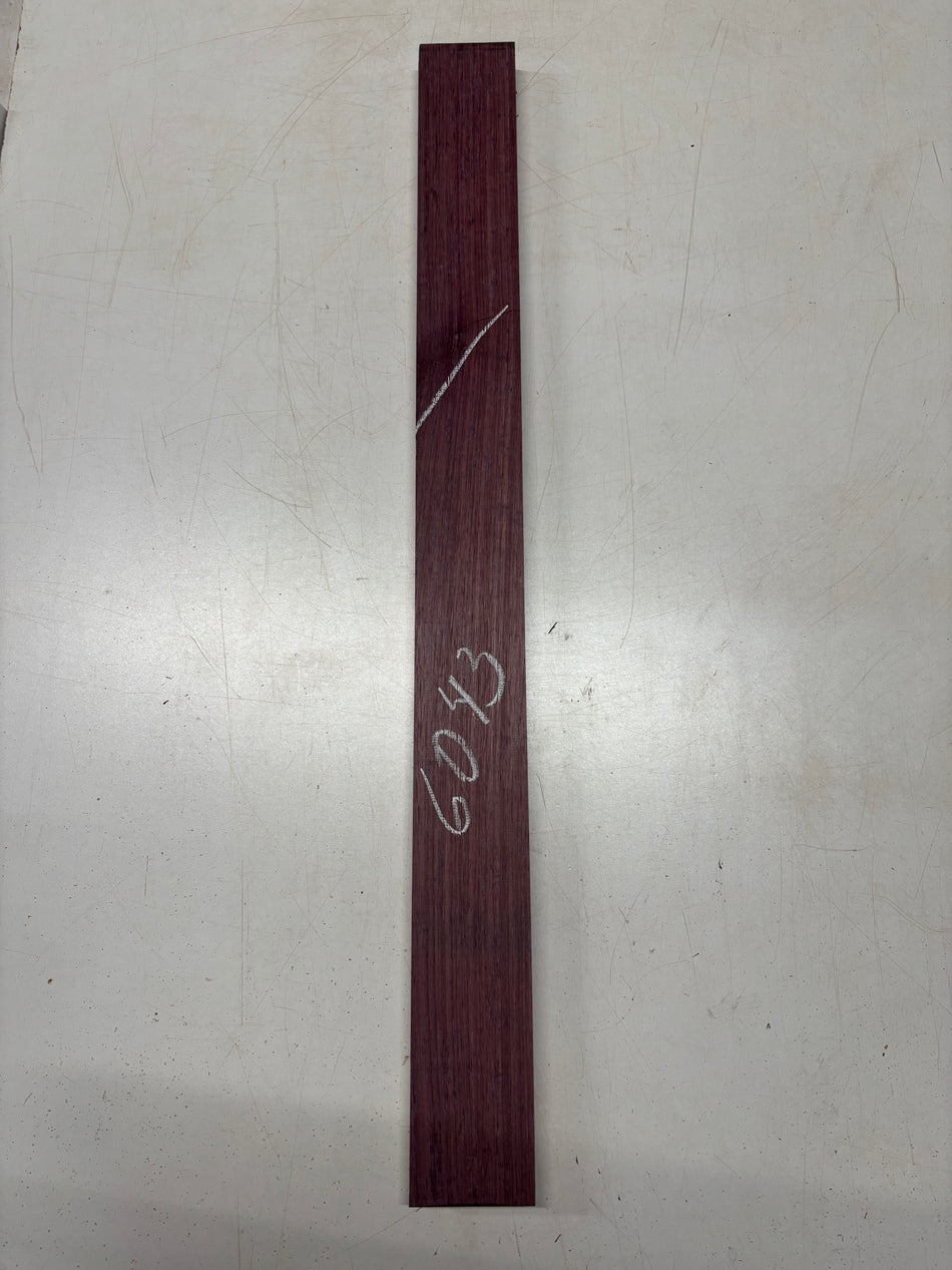 1 Piece, Purpleheart Guitar Neck Blank 31"x2-7/8"x1"#6043