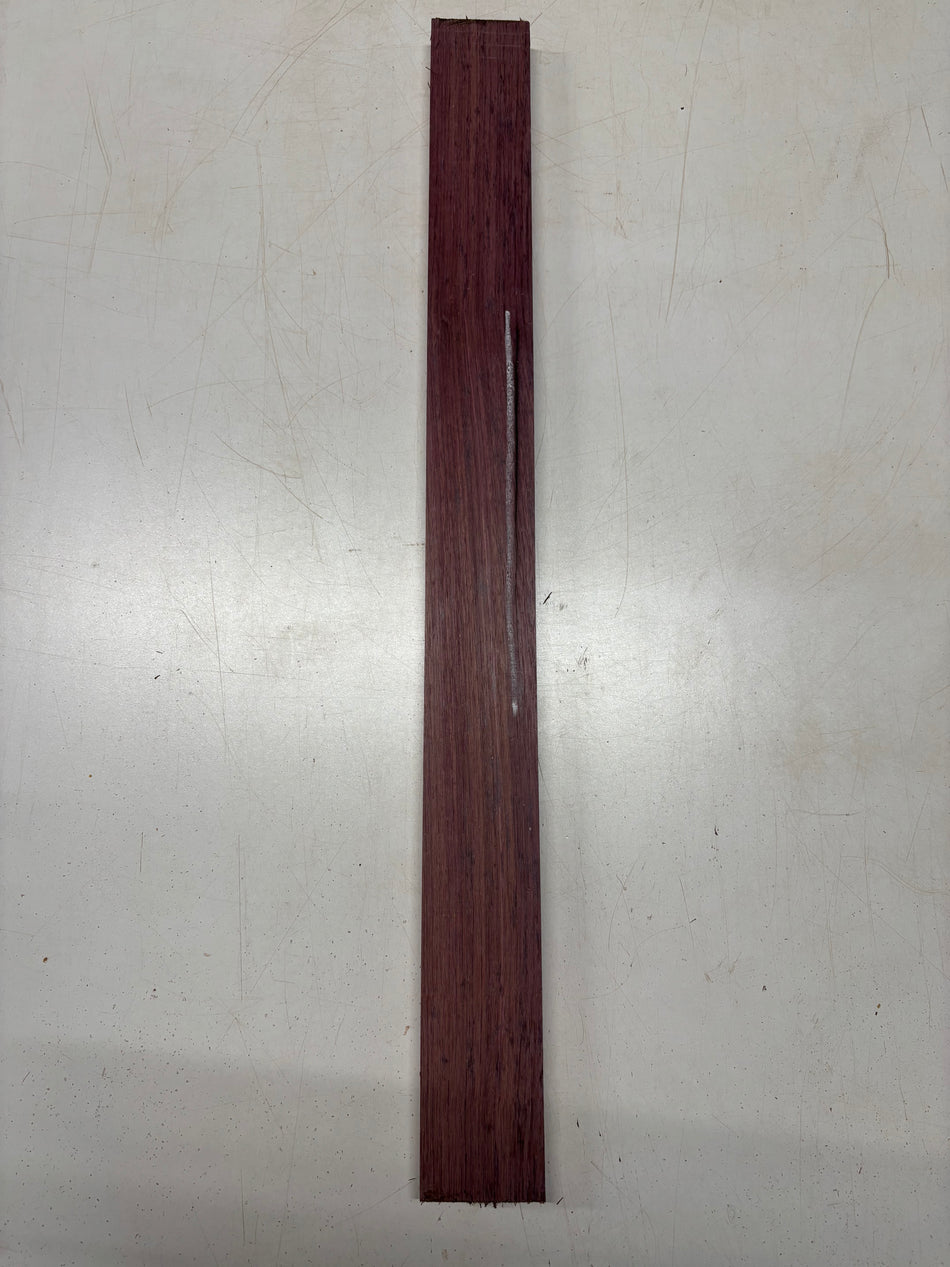 1 Piece, Purpleheart Guitar Neck Blank 31"x2-7/8"x1"#6043