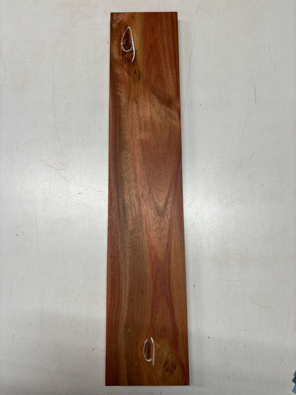 1 Piece, Bloodwood Lumber Board Blank 31"x6"x7/8"#6051
