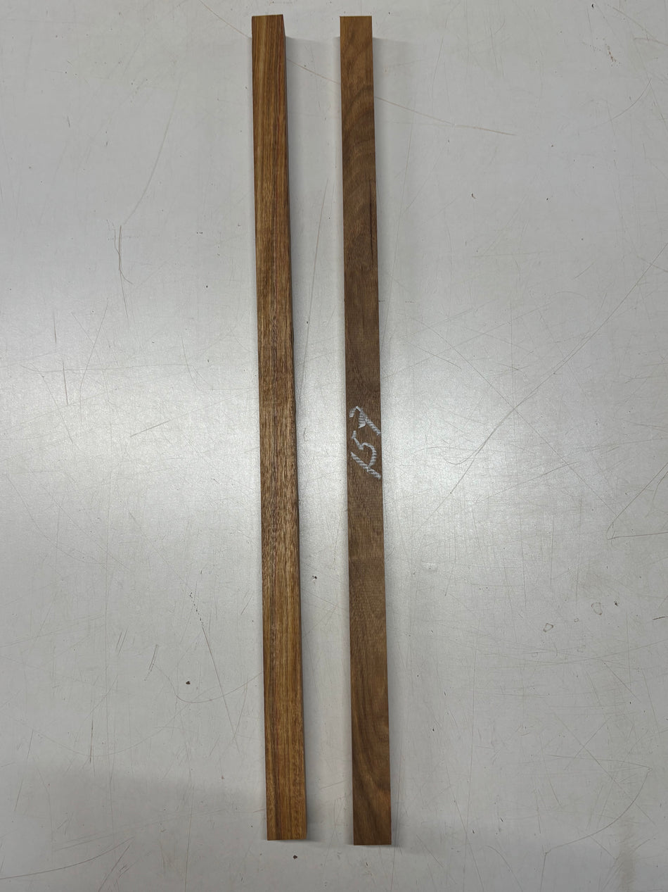 2 Pack, Canarywood Turning Wood Blank 24" x 1" x 1" #157