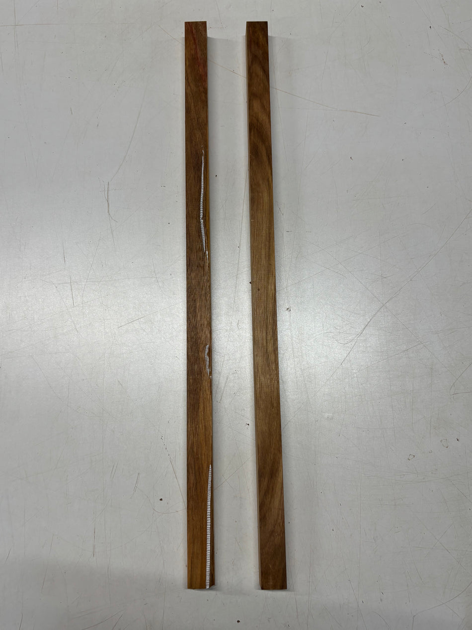 2 Pack, Canarywood Turning Wood Blank 24" x 1" x 1" #157