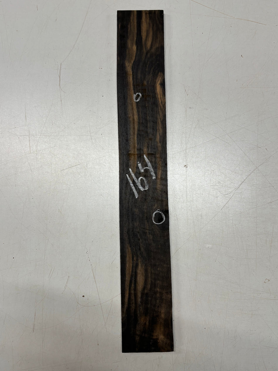 1 Piece, Gaboon Ebony Thin Stock Lumber 20" x 2-3/4" x 1/4" #164