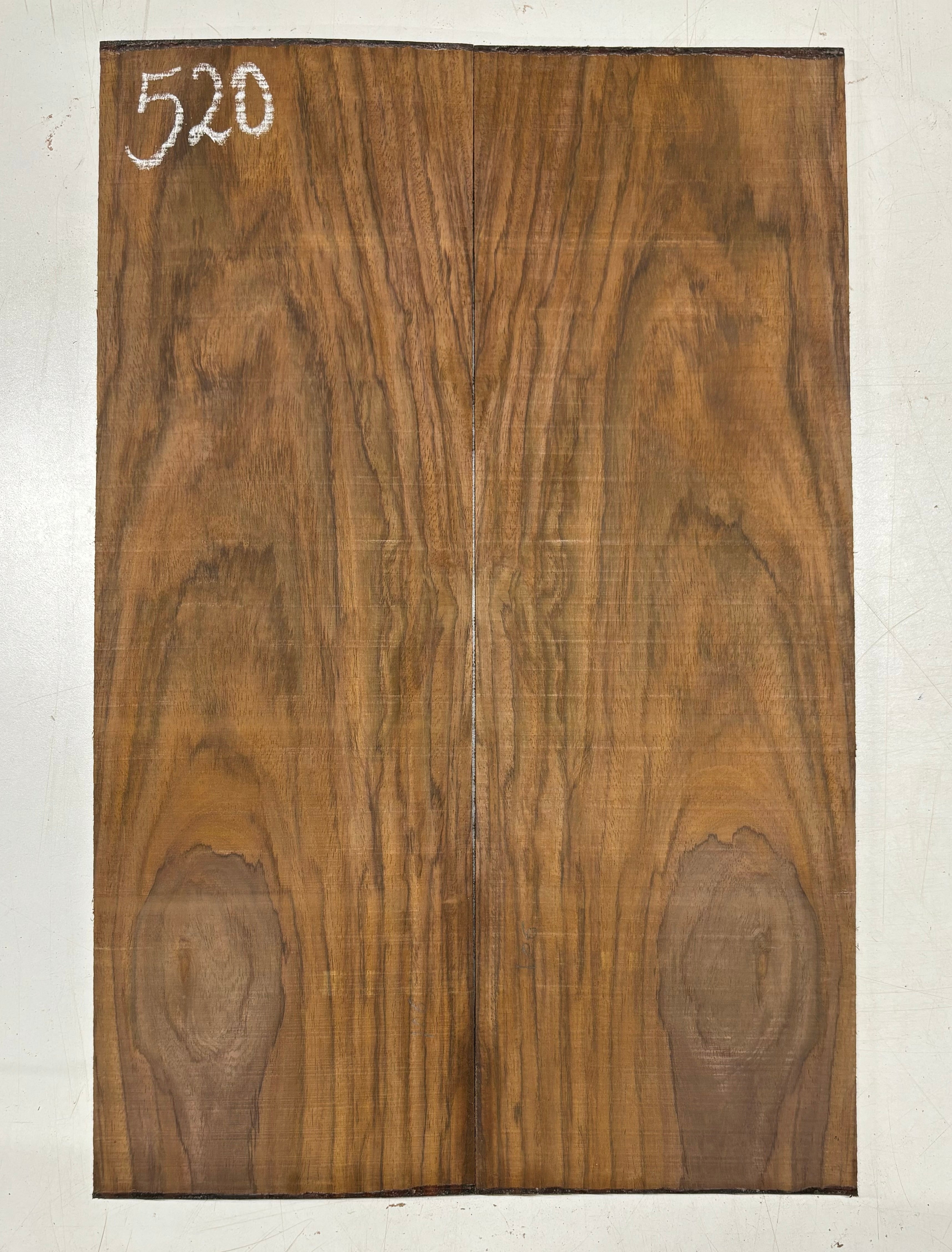 Rare Tiger Striped Rosewood Guitar Drop Top - 22-1/2" x 7-1/4" x 3/8" #520 Exotic Wood Zone 