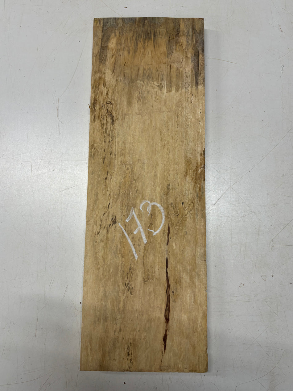 1 Piece, Tamarind Lumber Board Blank 23" x 7-1/2" x 7/8" #173