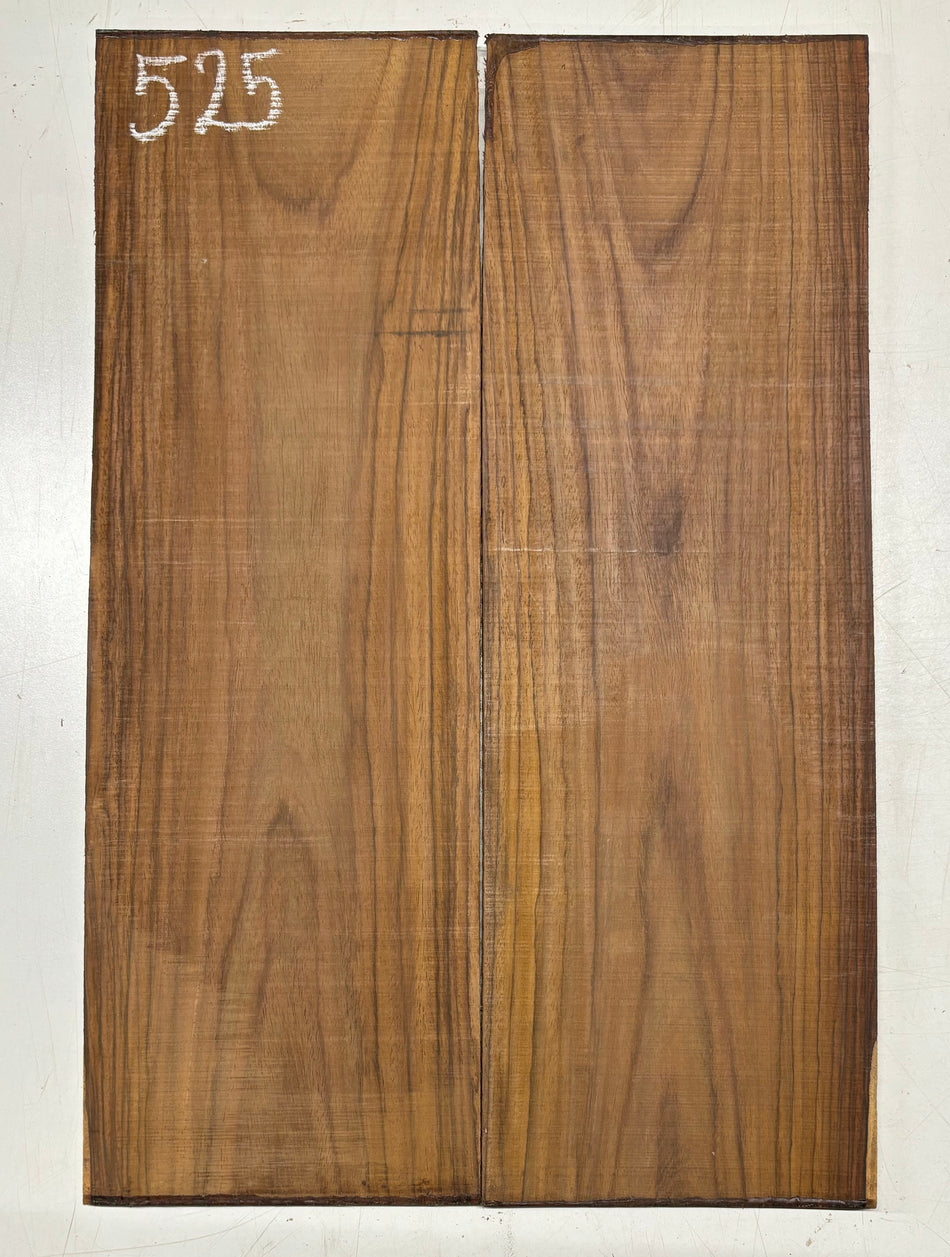 Rare Tiger Striped Rosewood Guitar Drop Top - 22-1/2" x 7-1/4" x 3/8" #525