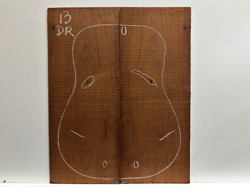 Juego de fondo y aros de guitarra de grado AAAA Dreadnought de palisandro de la India Oriental #61 