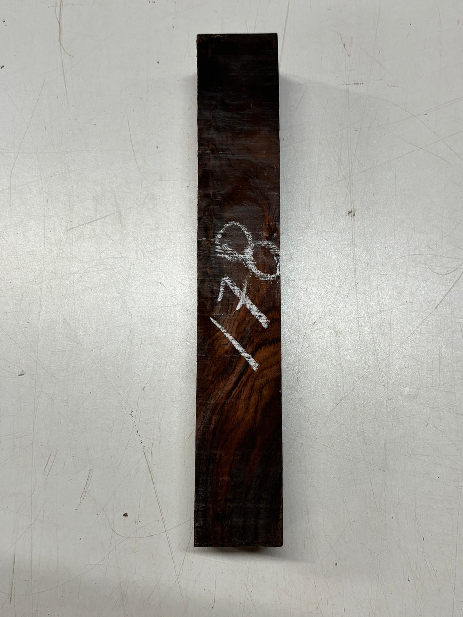 1 Piece, Indian Rosewood Turning Wood Blank 12" x 2" x 2" #178