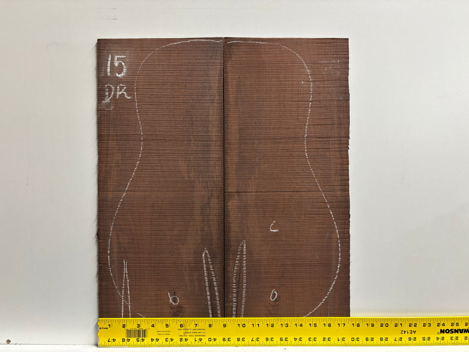 Juego de fondo y aros de guitarra de grado AAAA Dreadnought de palisandro de la India Oriental #61 