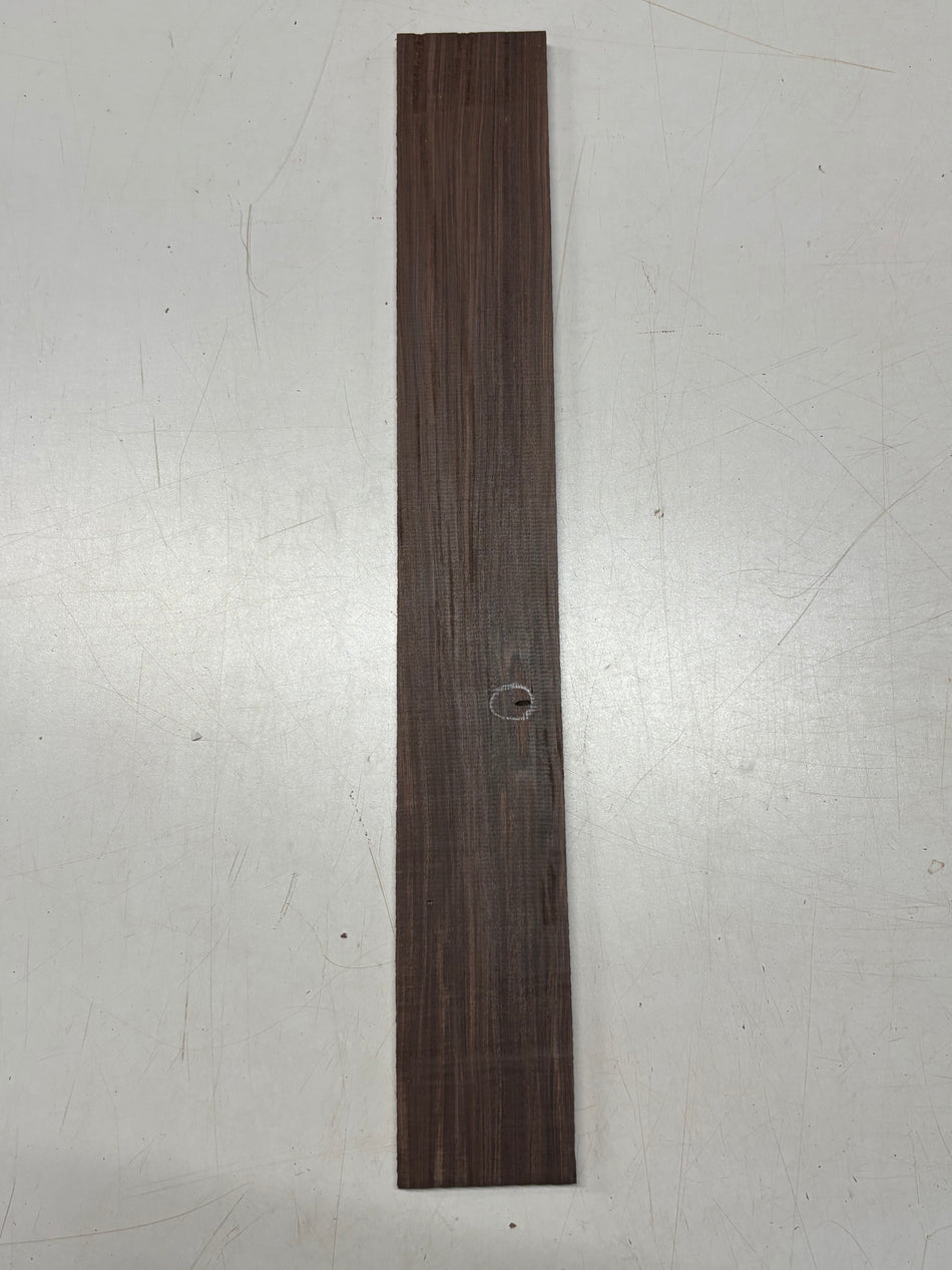 1 Piece, Santos Rosewood Thin Stock Lumber 21" x 3" x 3/8" #180