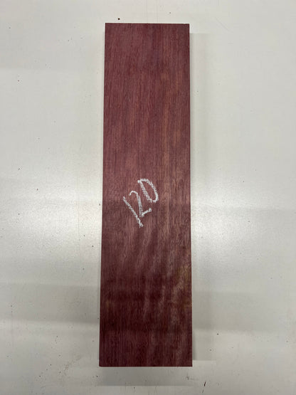 Purpleheart Thin Stock Three Dimensional Lumber Wood Blank 19&quot;x5&quot;x7/8&quot; 