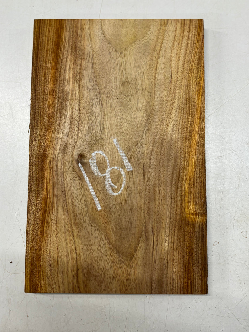 1 Piece, Canarywood Lumber Board Blank 13-3/4" x 8-3/4" x 3/4" #181