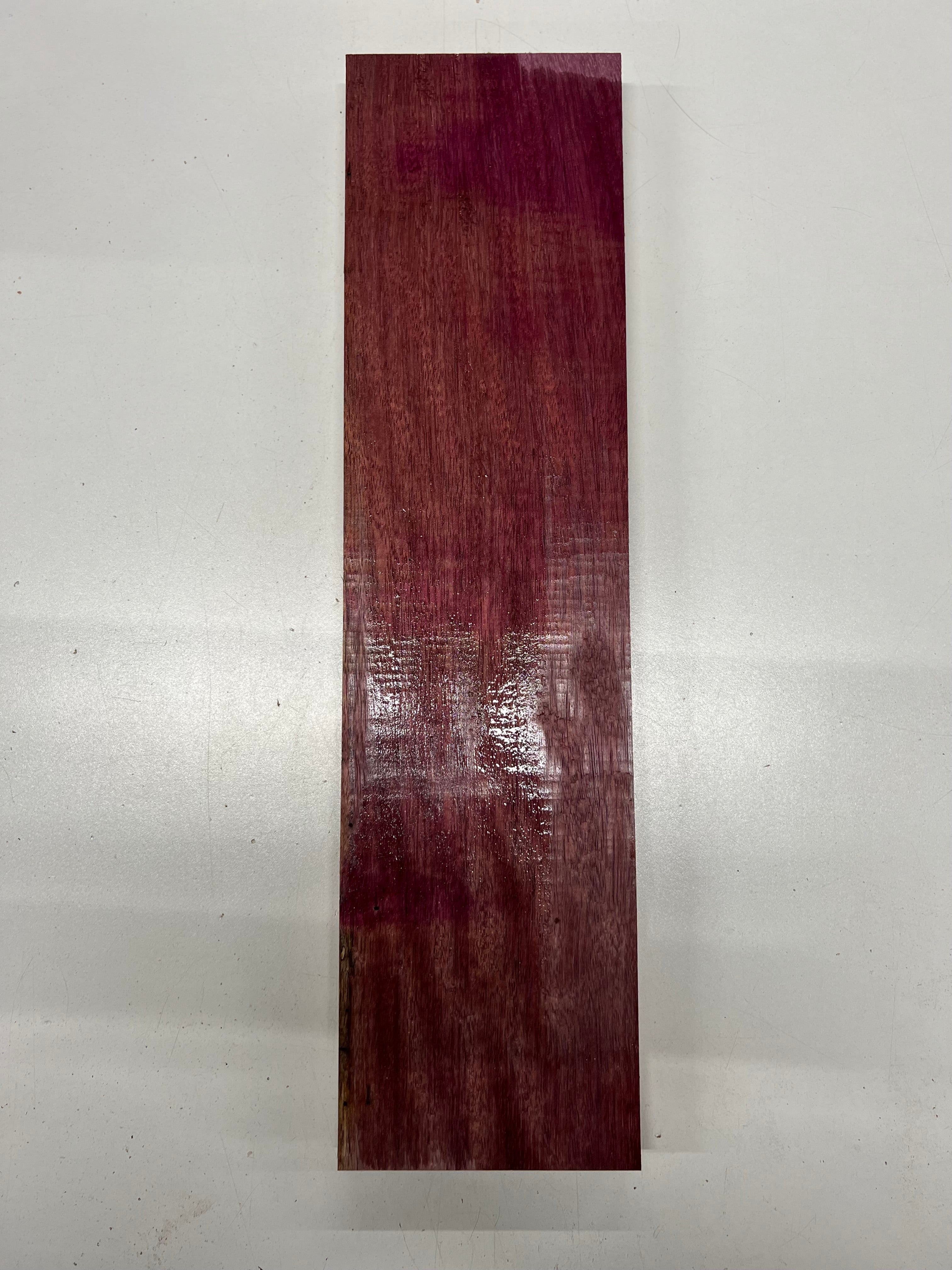 Purpleheart Thin Stock Three Dimensional Lumber Wood Blank 19"x5"x7/8" #120 - Exotic Wood Zone - Buy online Across USA 