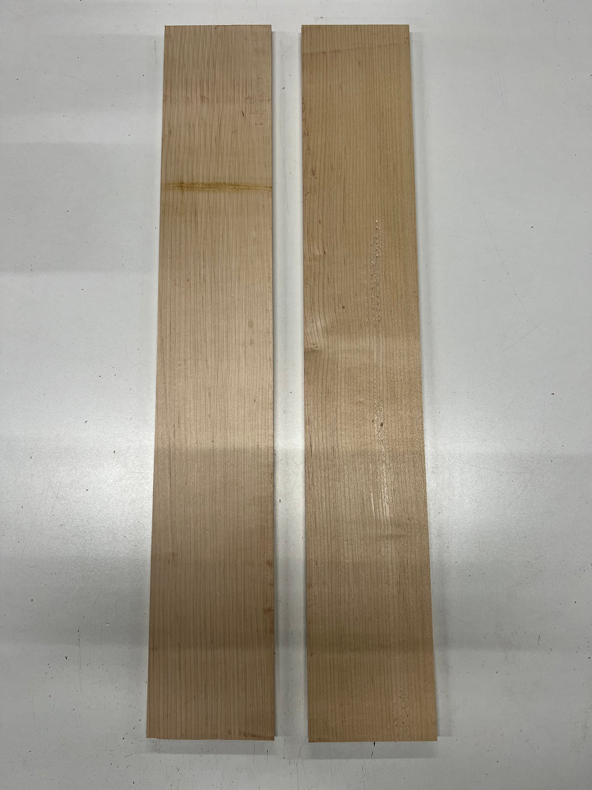 Pack Of 2, Hard Maple Thin Stock Three Dimensional Lumber Wood Blank 28"x4-1/2"x1/2" #122 - Exotic Wood Zone - Buy online Across USA 