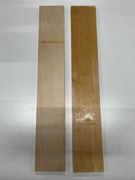 Pack Of 2, Hard Maple Thin Stock Three Dimensional Lumber Wood Blank 28"x4-1/2"x1/2" #122 - Exotic Wood Zone - Buy online Across USA 