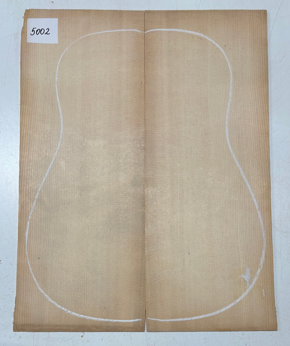 Sitka Spruce Dreadnought Guitar Top- AAA Grade #5002
