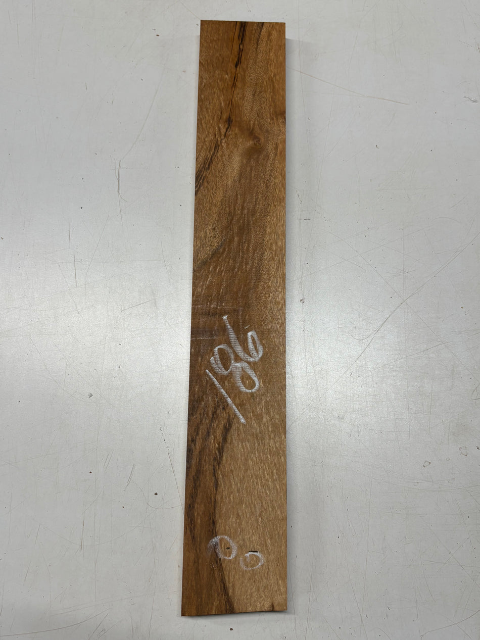 Paquete de 2, madera delgada de arce duro 24"x5"x1/4" #8411