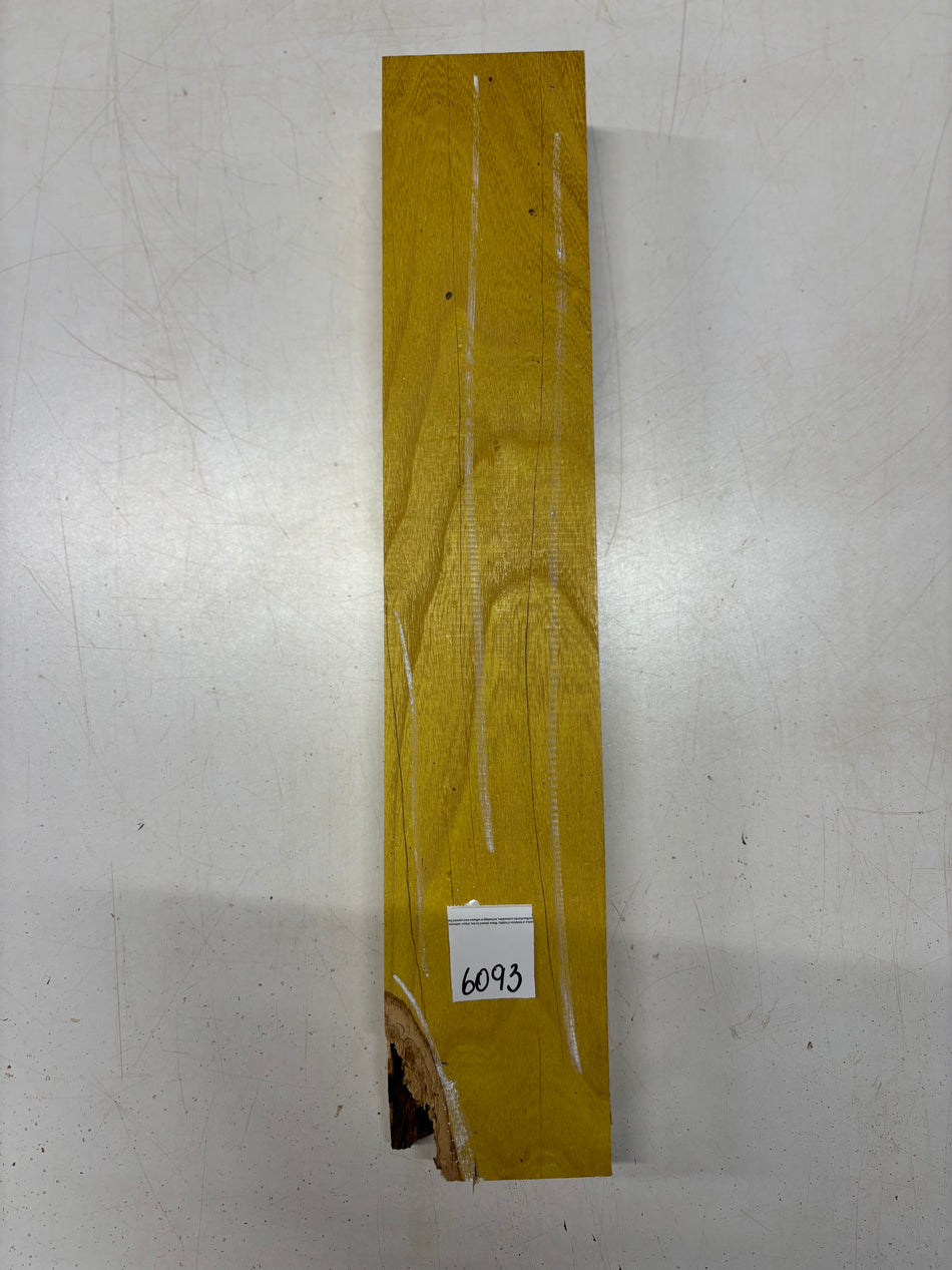 1 Piece, Osage Orange Lumber Board Blank 20"x3-3/4"x2"#6093