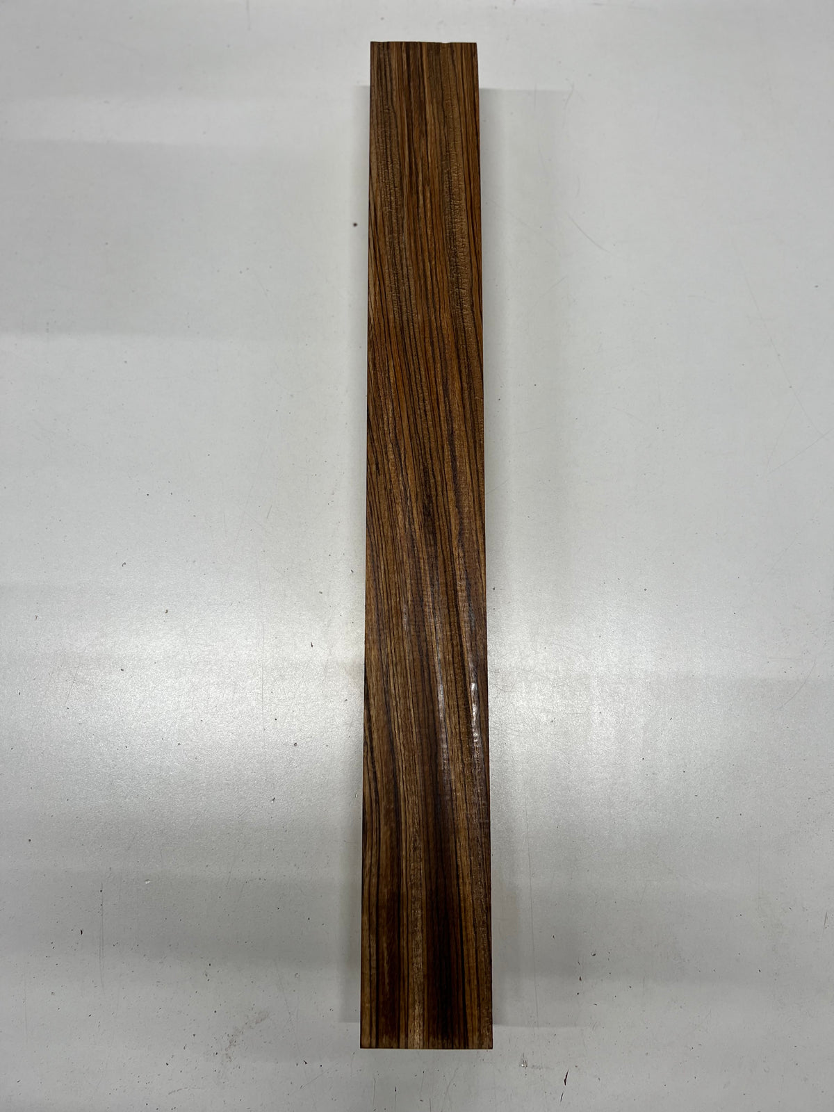 Zebrawood Acoustic/Electric Guitar Neck Wood Blank - 24" x 2-7/8" x 1-7/8" #126 - Exotic Wood Zone - Buy online Across USA 