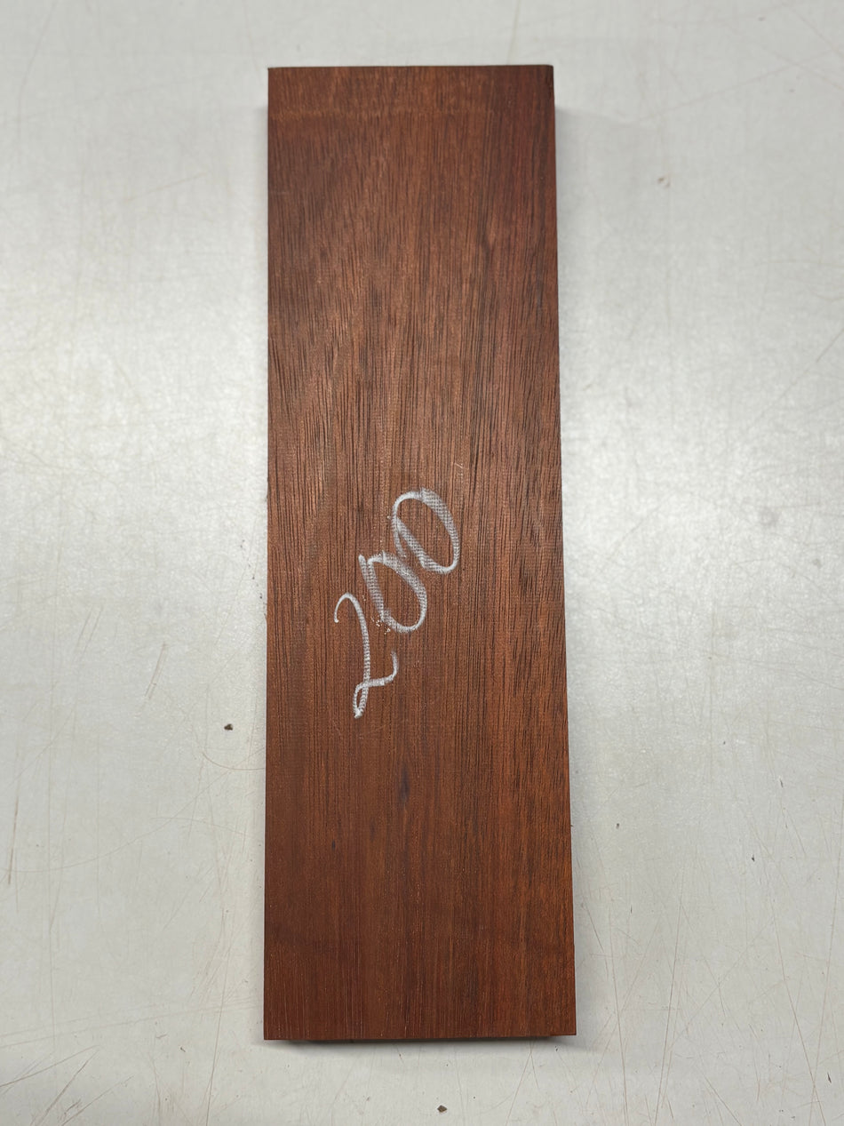 1 Piece, Bloodwood Lumber Board Blank 12" x 3-3/4" x 1" #200