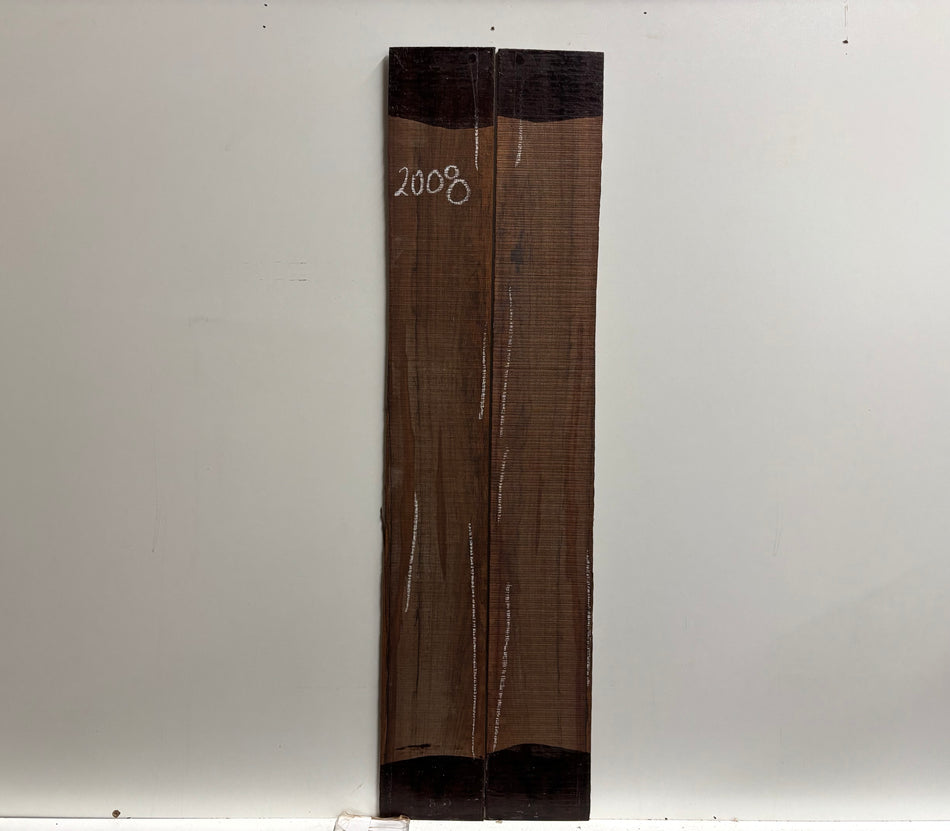 Juego de fondo y aros de guitarra de grado AAAA Dreadnought de palisandro de la India Oriental #61 