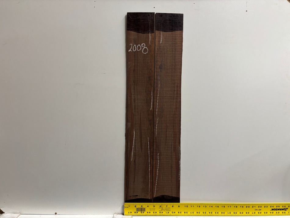 Juego de fondo y aros de guitarra de grado AAAA Dreadnought de palisandro de la India Oriental #61 