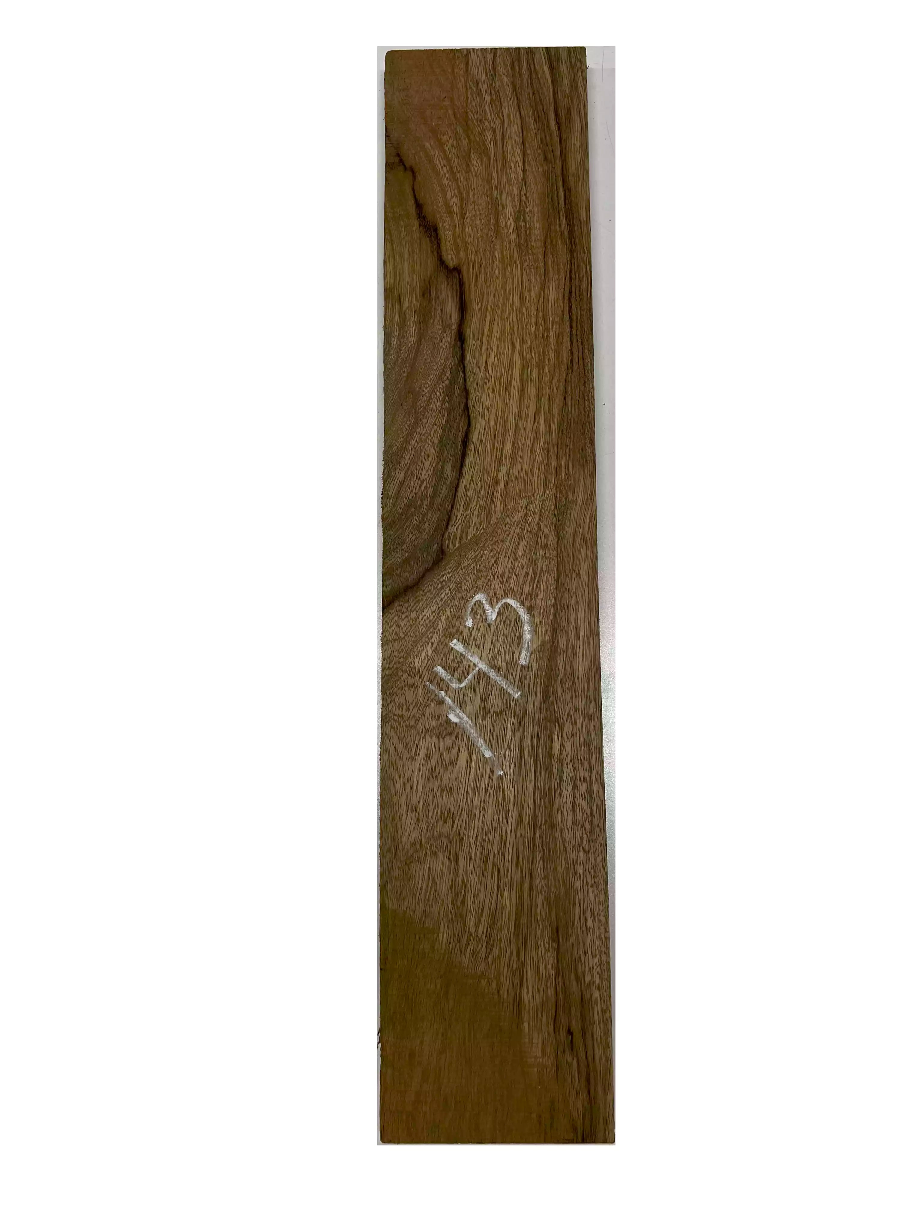 Black Limba Thin Stock Three-Dimensional Lumber Board Wood Blank 24&quot; x 4-3/4&quot; x 3/4&quot; 
