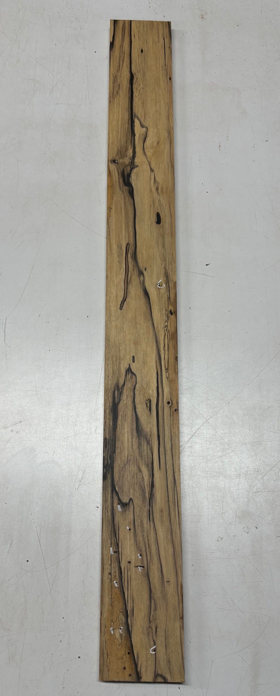 Black and White Ebony Lumber Board 41" x 4" x 5/8" #225