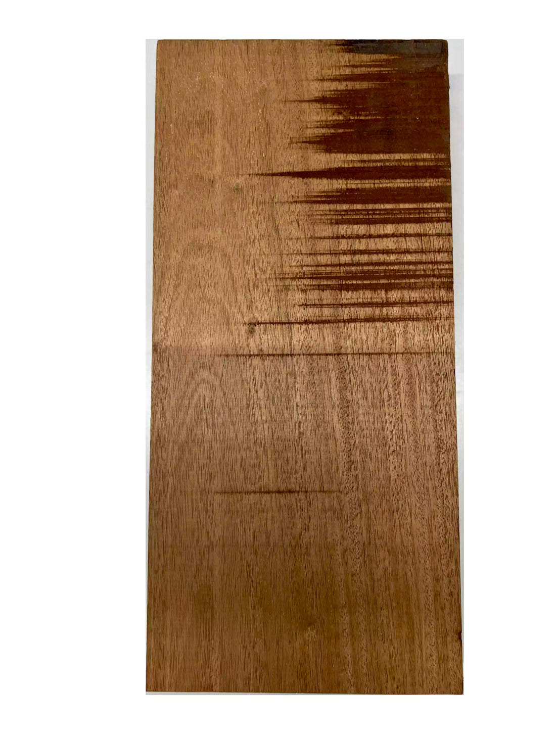 Honduran Mahogany Lumber Board Wood Blank 17&quot; x 8&quot; x 2&quot; 
