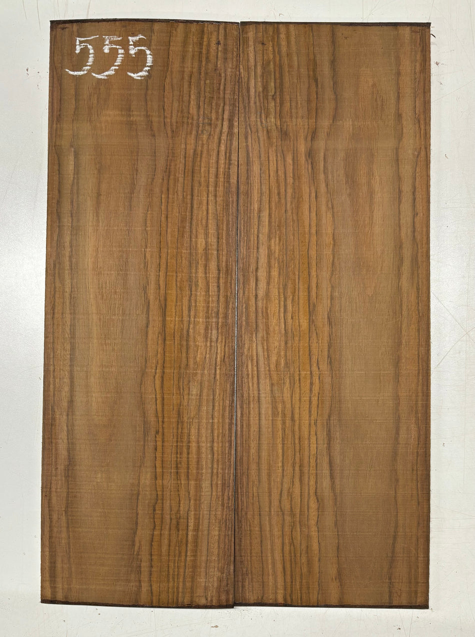 Rare Tiger Striped Rosewood Guitar Drop Top - 22-1/2" x 7-1/4" x 3/8" #555