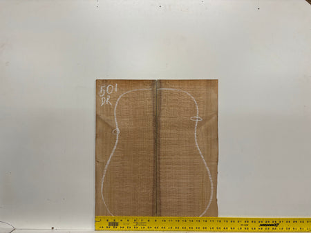 Lacewood Dreadnought Guitar Back & Side Set- BC Grade #501 Exotic Wood Zone 