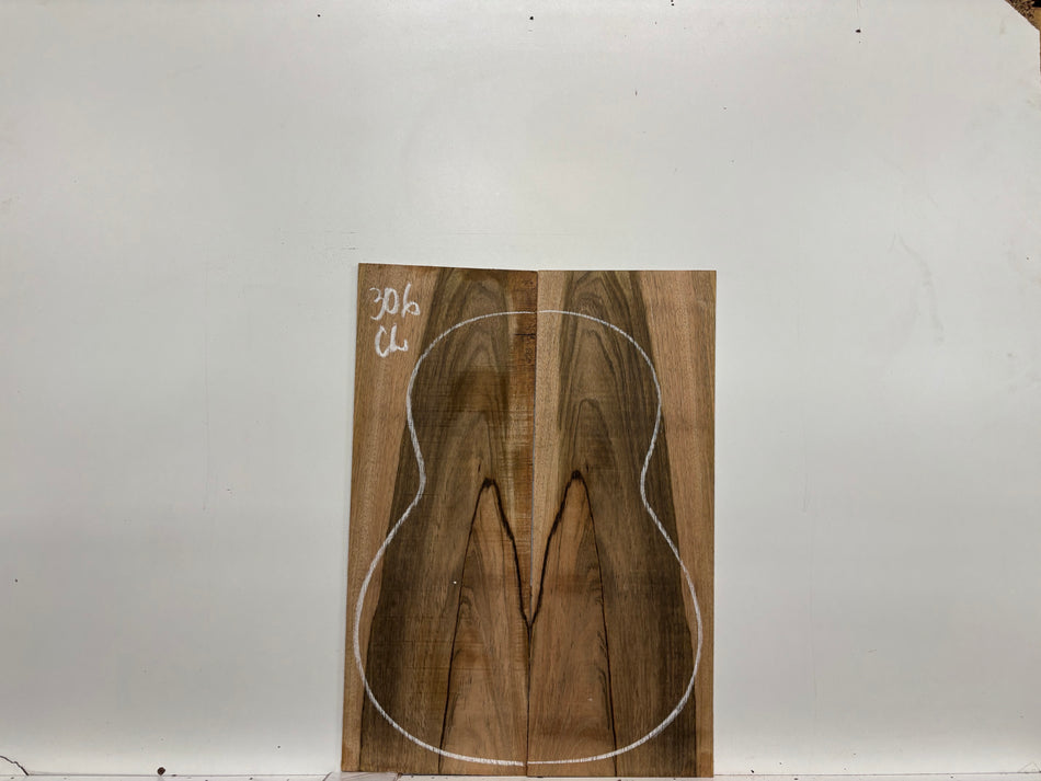 Figured Flame Mango Classical Guitar Back and Side Set #306
