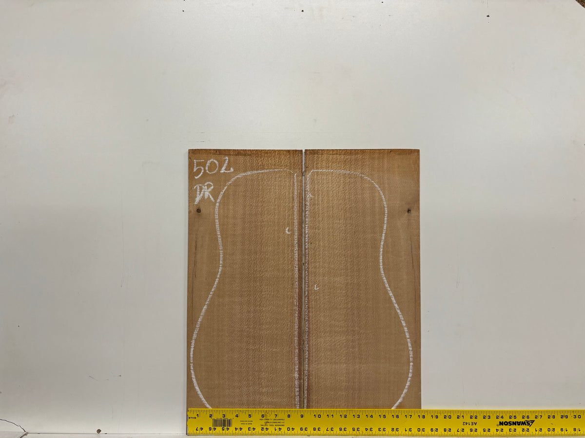 Lacewood Dreadnought Guitar Back & Side Set- BC Grade #502 Exotic Wood Zone 