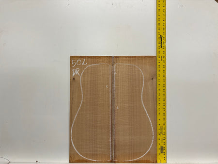 Lacewood Dreadnought Guitar Back & Side Set- BC Grade #502 Exotic Wood Zone 