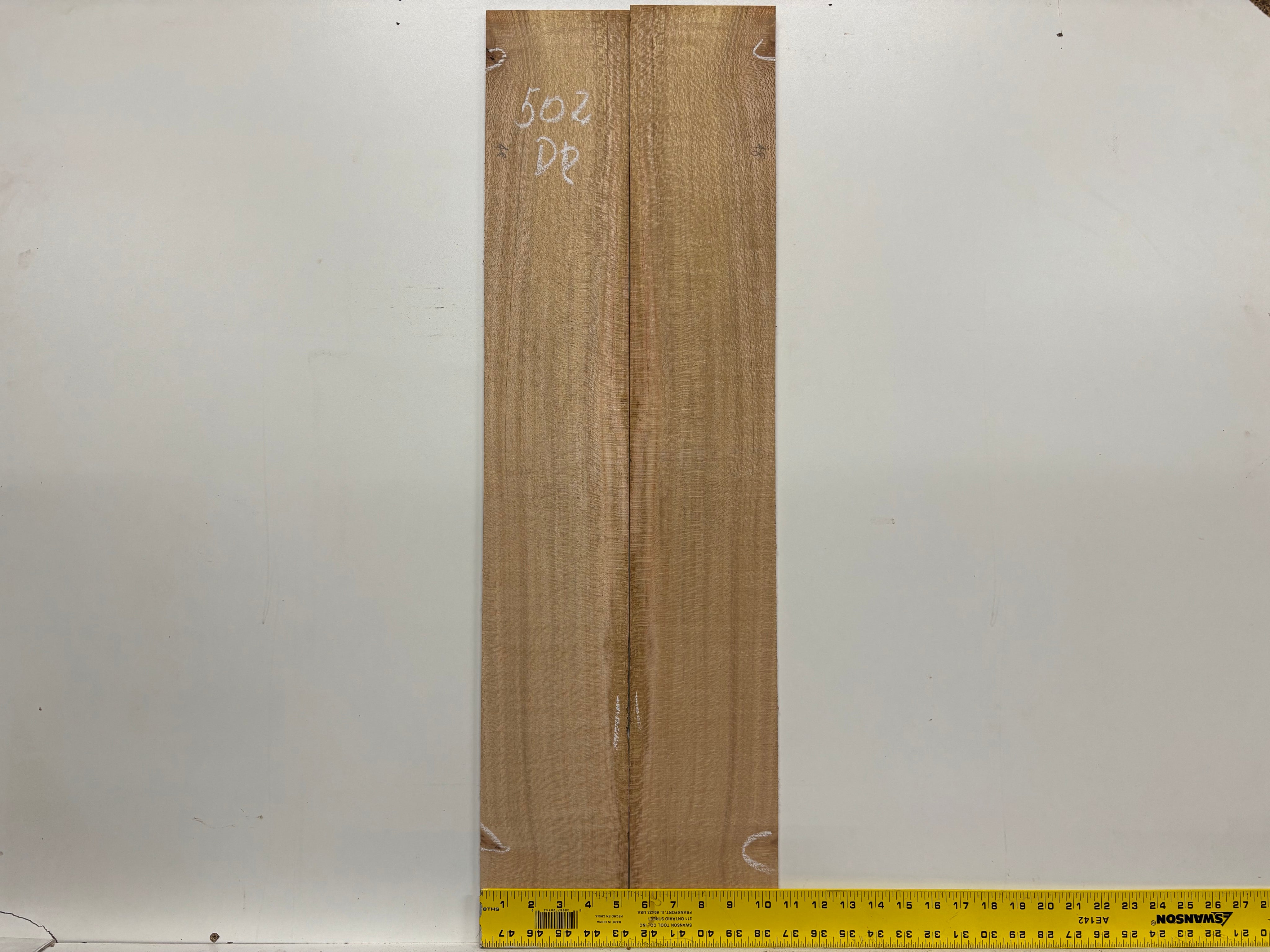 Lacewood Dreadnought Guitar Back & Side Set- BC Grade #502 Exotic Wood Zone 