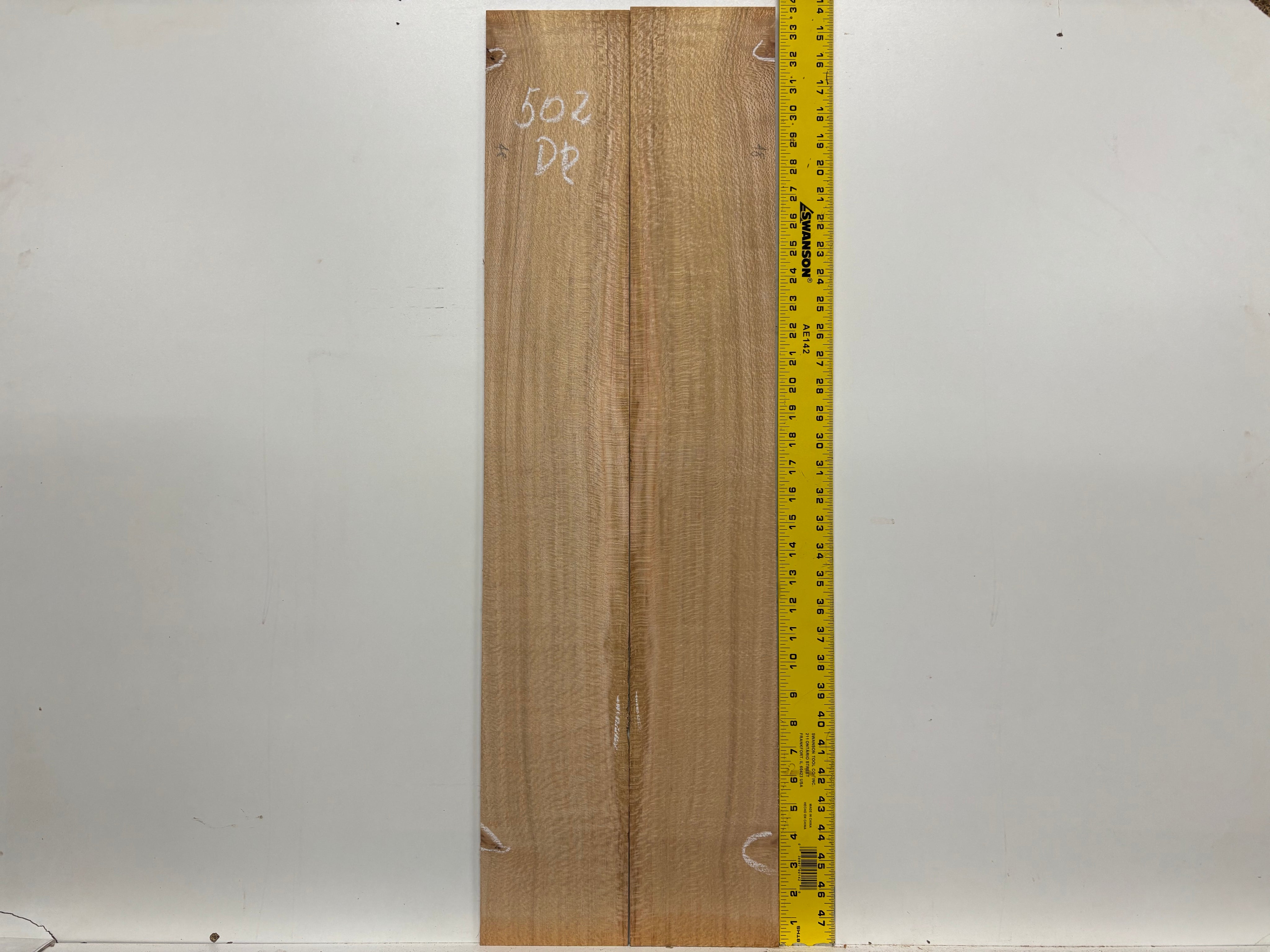 Lacewood Dreadnought Guitar Back & Side Set- BC Grade #502 Exotic Wood Zone 